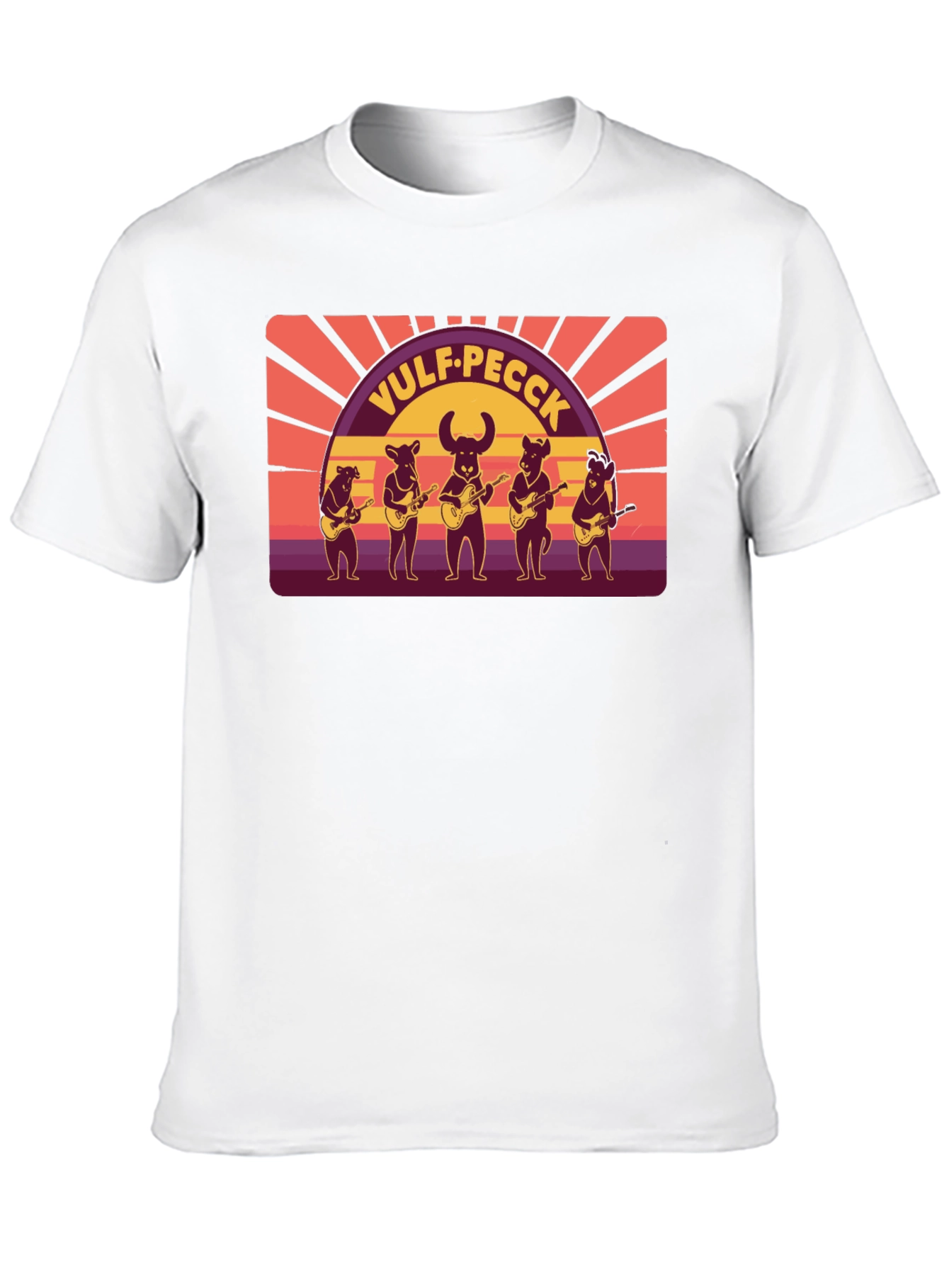 Vulfpeck Sunset Band Graphic Tee