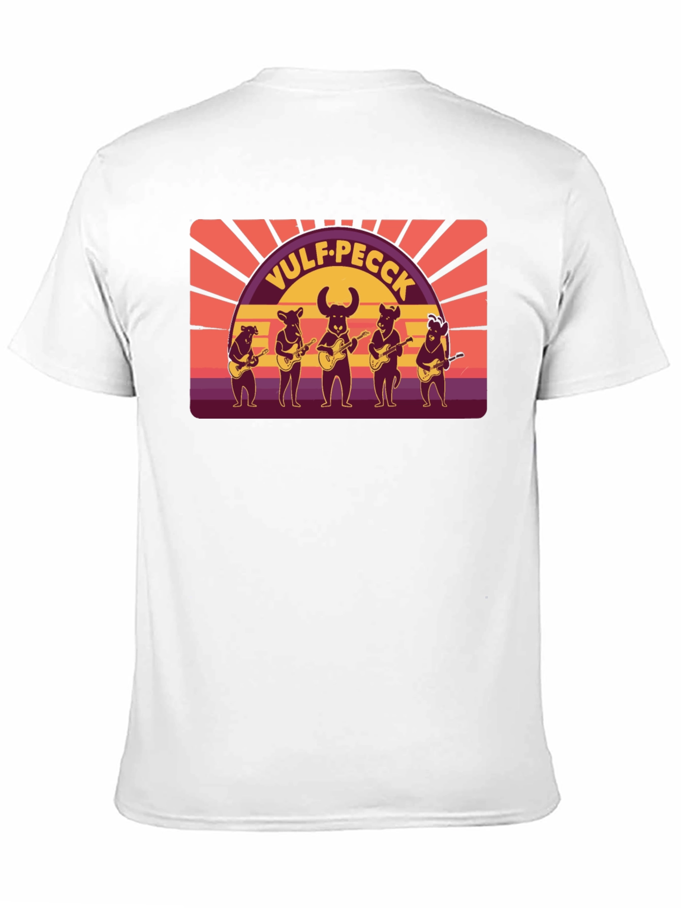 Vulfpeck Sunset Band Graphic Tee