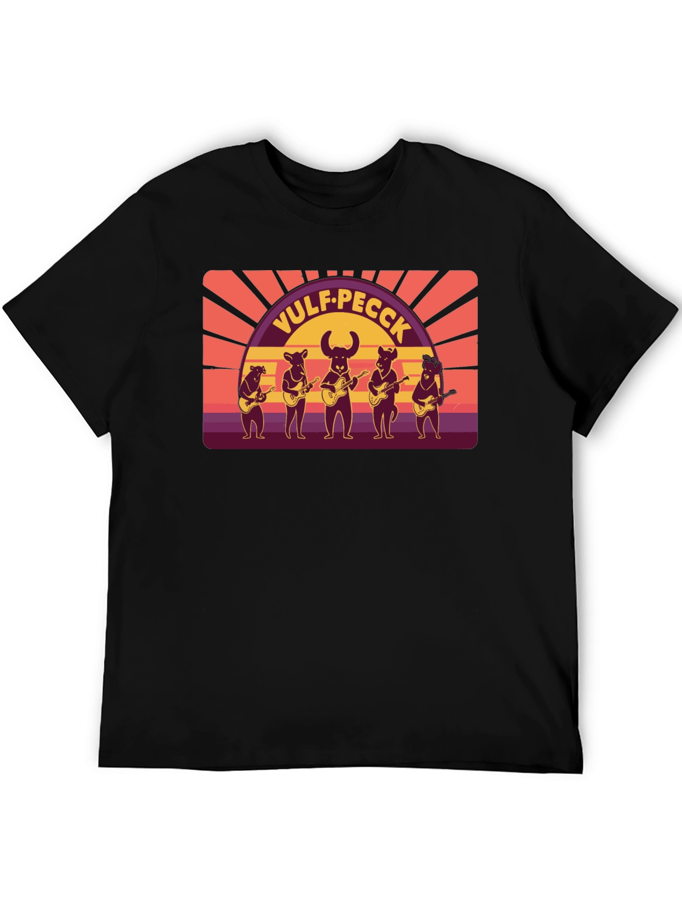Vulfpeck Sunset Band Graphic Tee