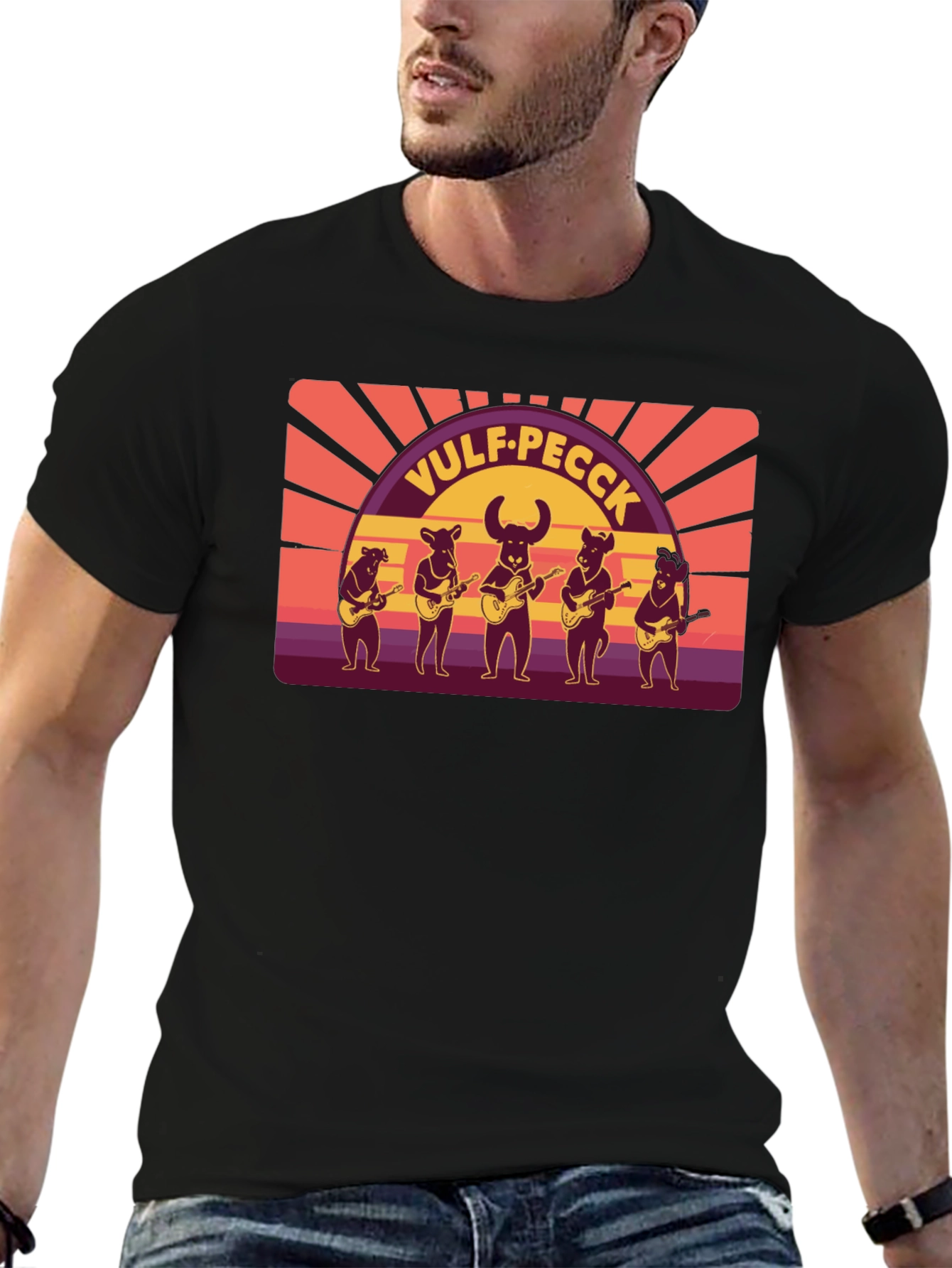 Vulfpeck Sunset Band Graphic Tee