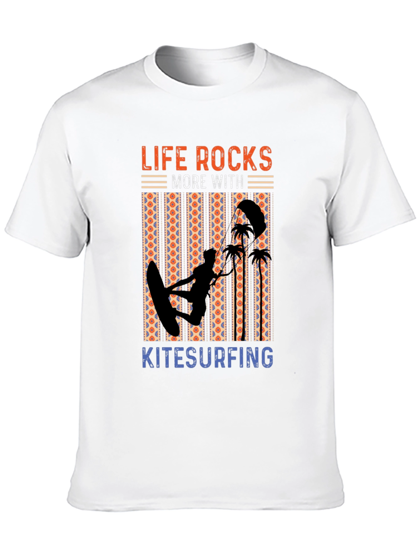 Life Rocks Kitesurfing Graphic Tee