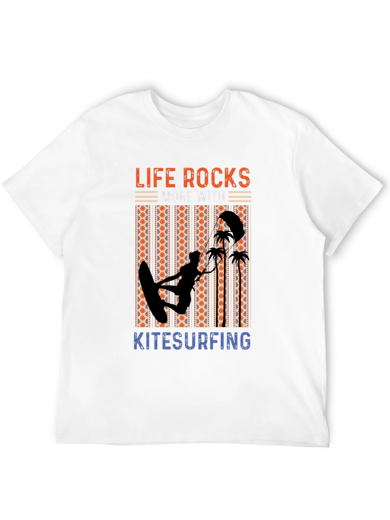 Life Rocks Kitesurfing Graphic Tee