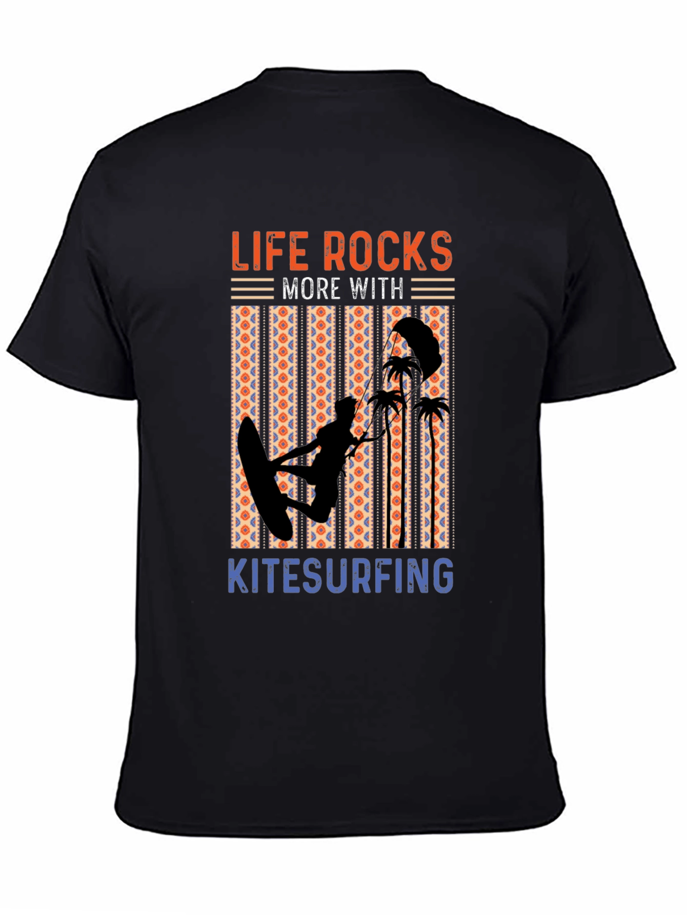 Life Rocks Kitesurfing Graphic Tee