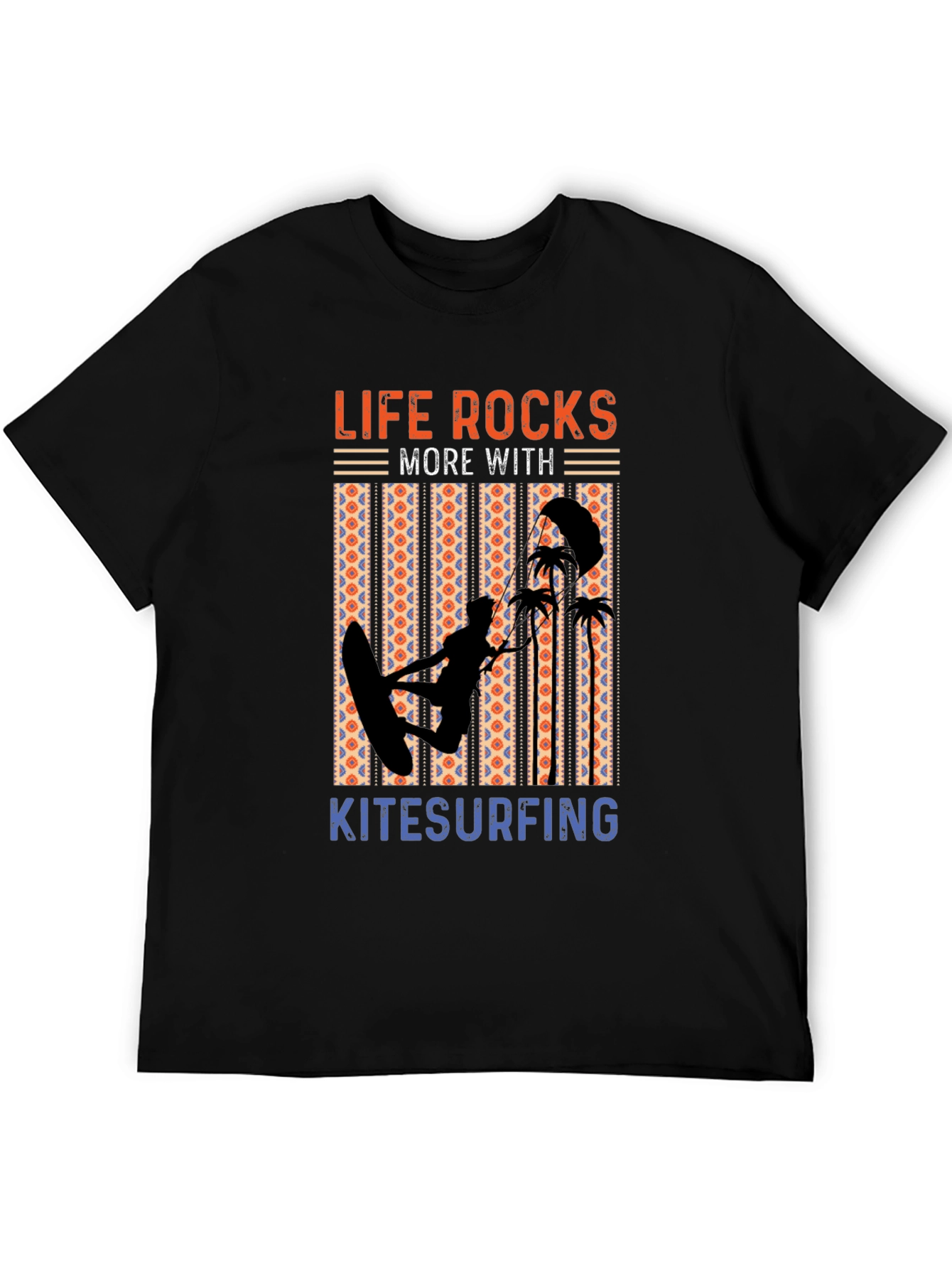 Life Rocks Kitesurfing Graphic Tee