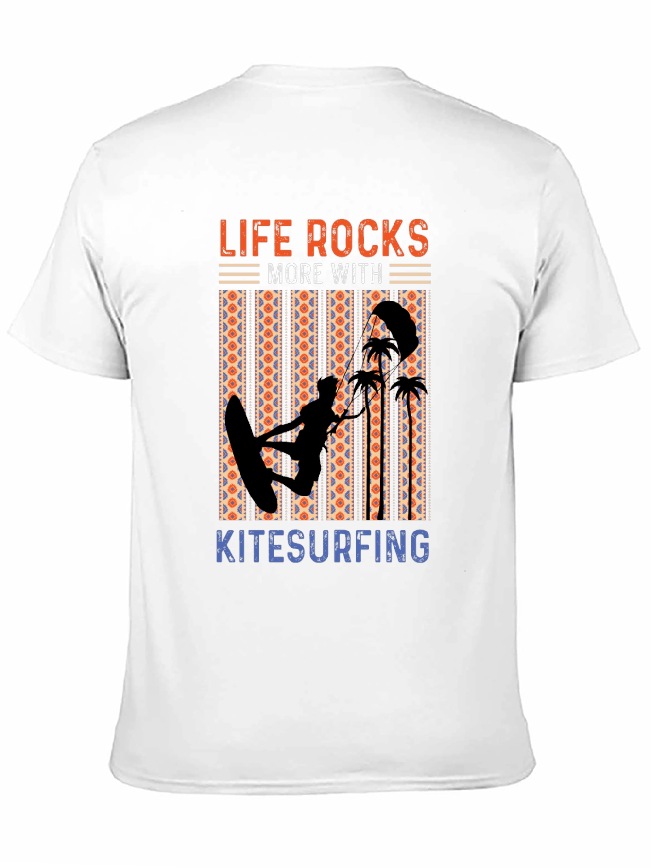 Life Rocks Kitesurfing Graphic Tee