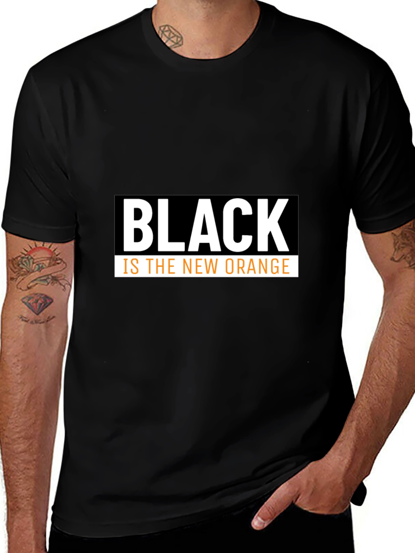 Black is the New Orange - Graphic Tee