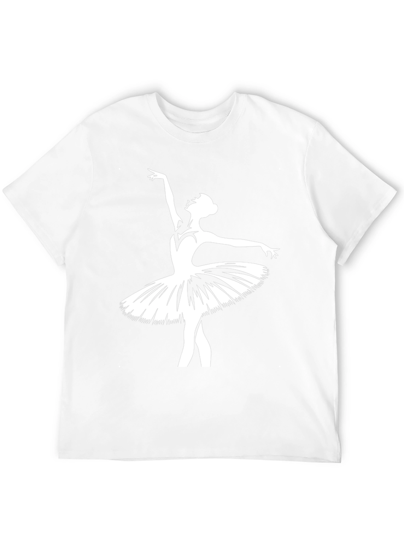 Ballerina Graphic Black T-Shirt
