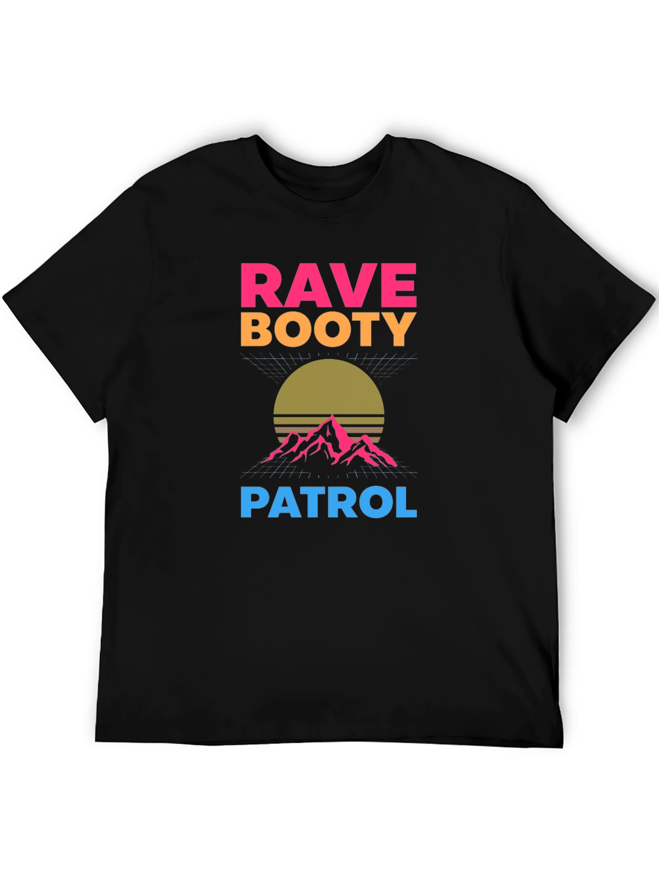 Rave Booty Patrol Graphic T-Shirt