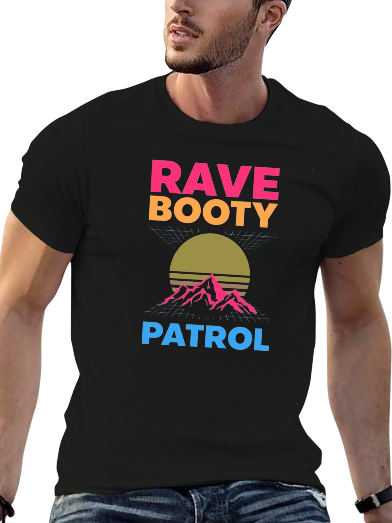 Rave Booty Patrol Graphic T-Shirt