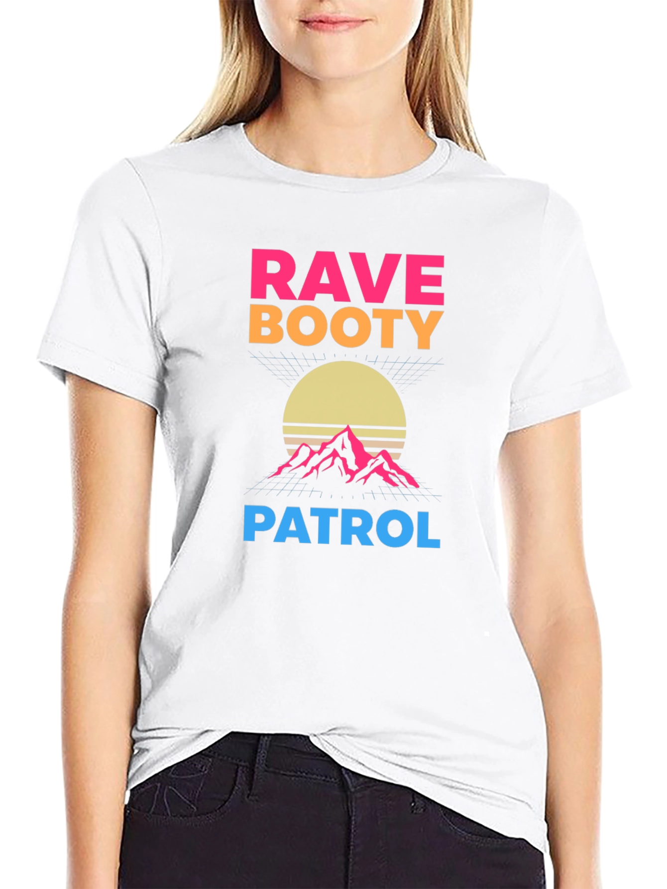 Rave Booty Patrol Graphic T-Shirt