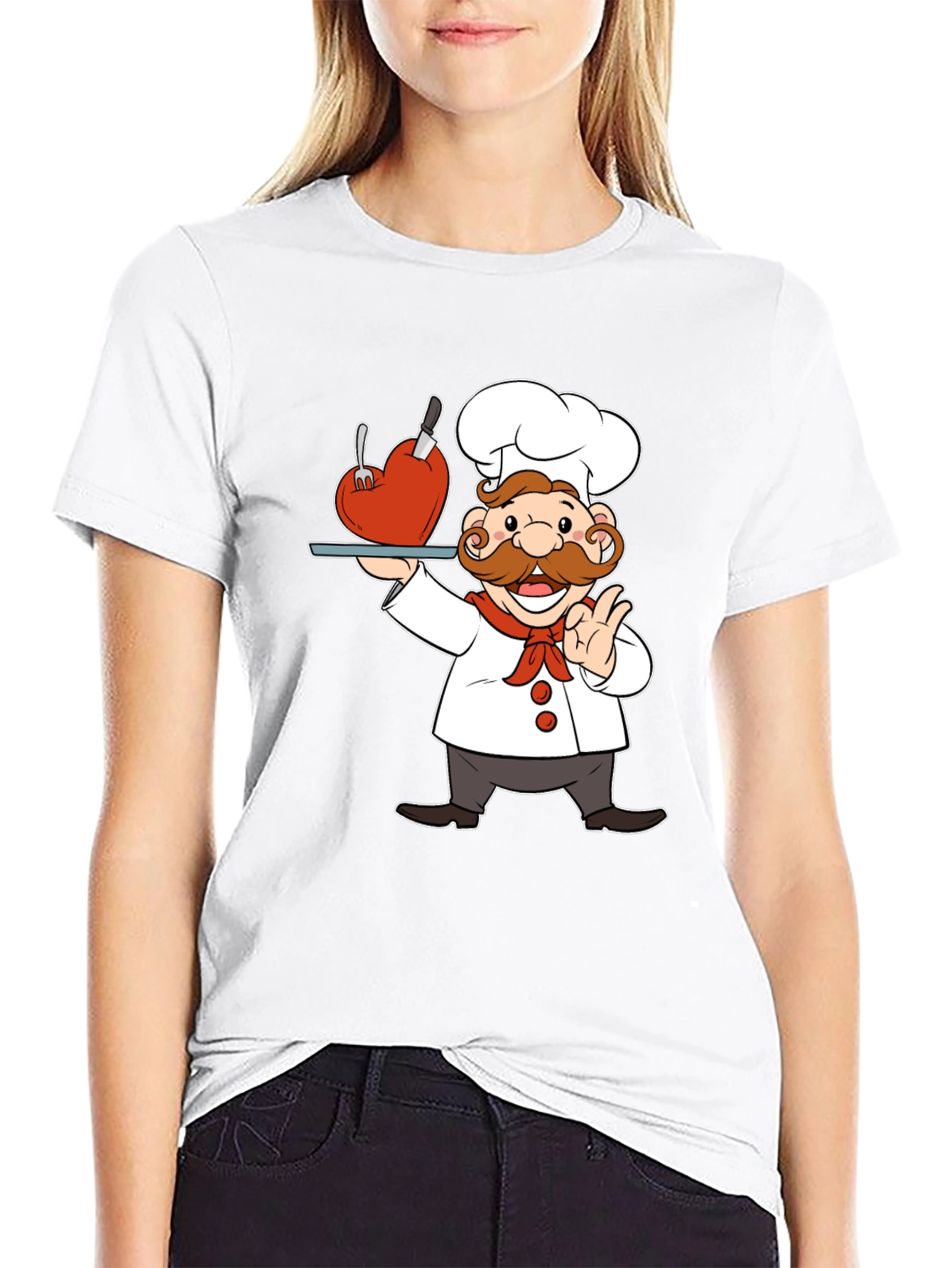 Chef with Heart T-Shirt