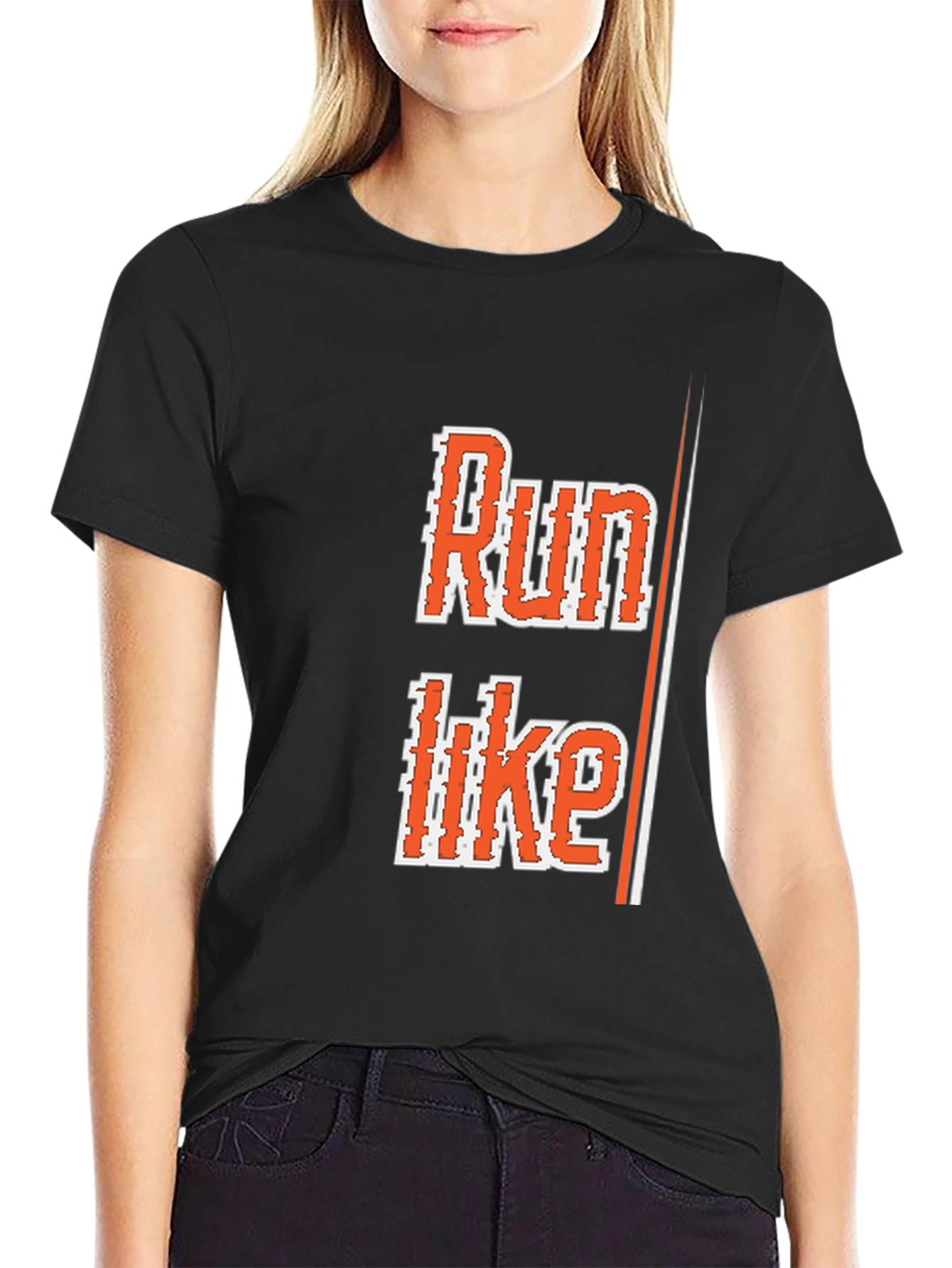 Run Like T-Shirt - Black