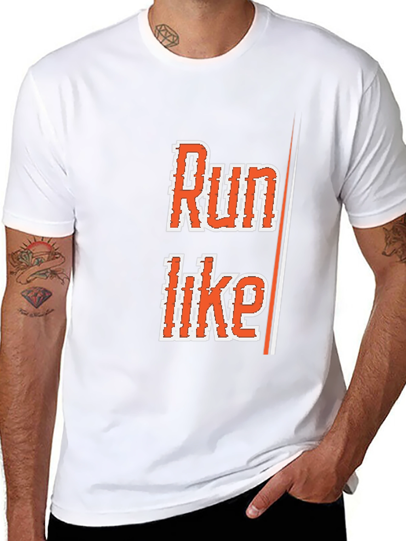 Run Like T-Shirt - Black