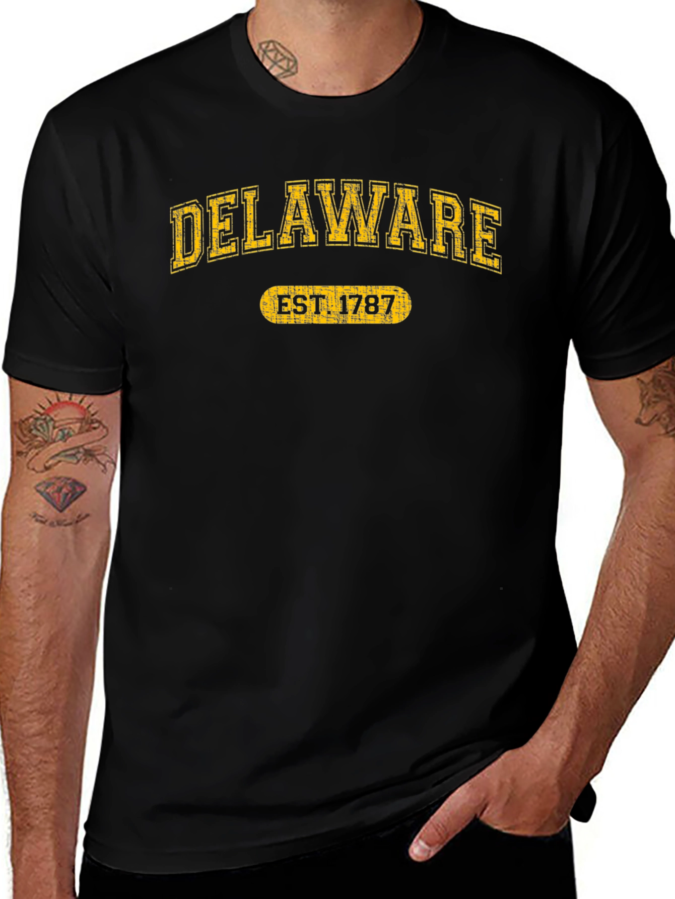 Delaware EST 1787 T-Shirt - State Pride Tee