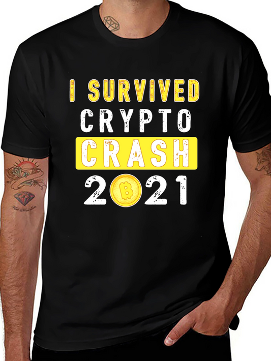 I Survived Crypto Crash 2021 T-Shirt