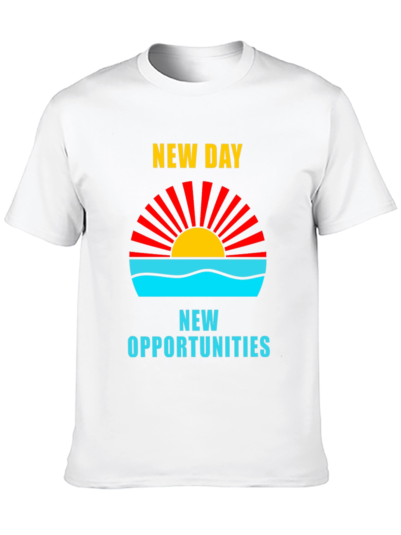 New Day New Opportunities Graphic Tee
