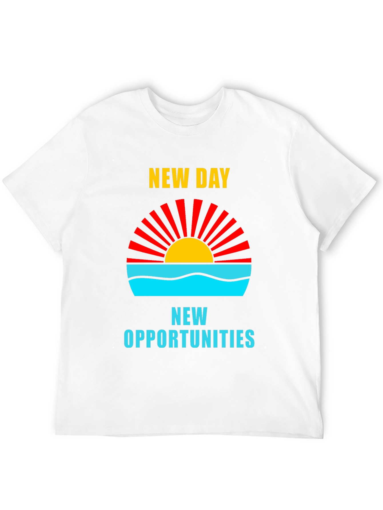 New Day New Opportunities Graphic Tee