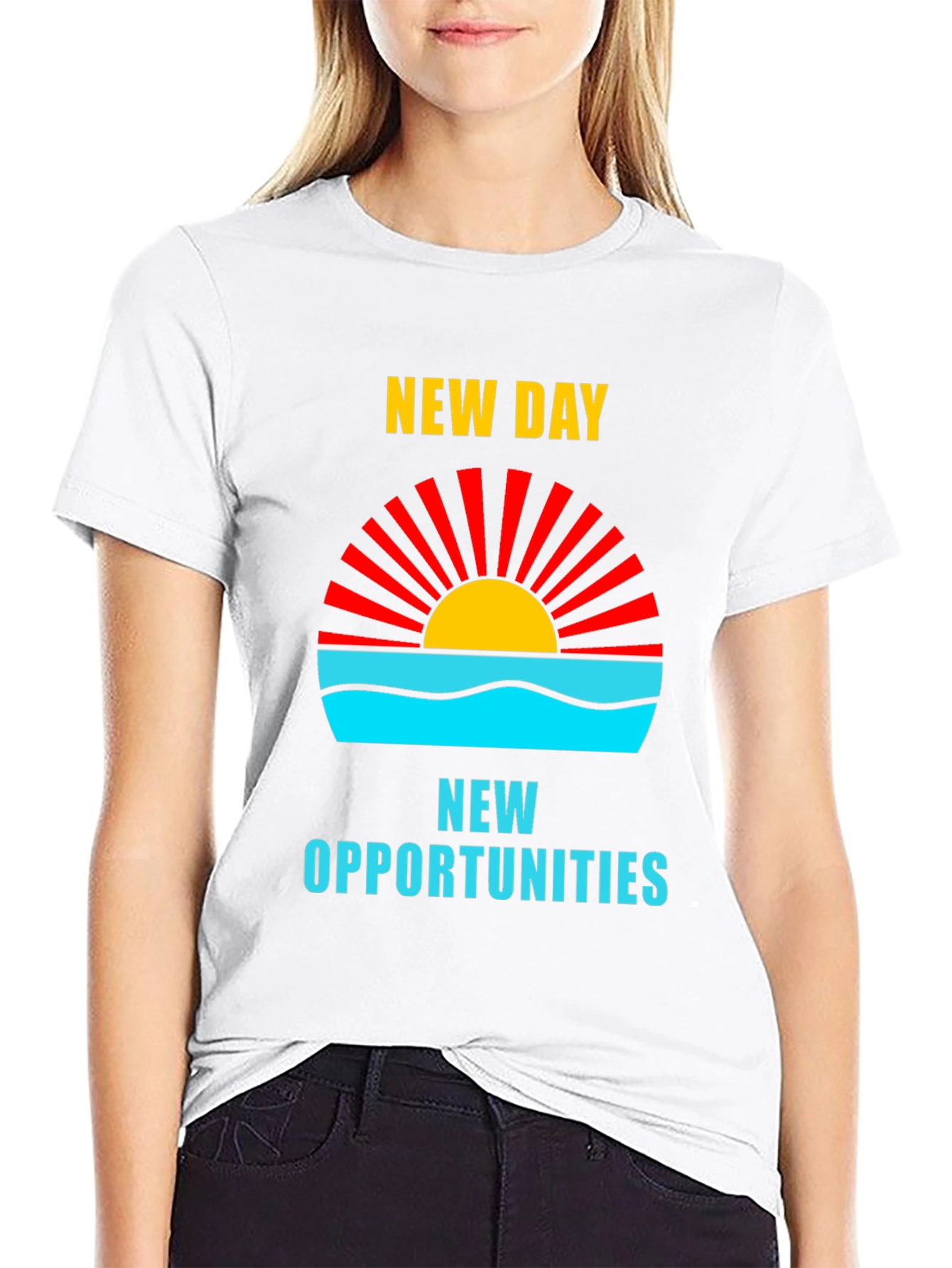New Day New Opportunities Graphic Tee