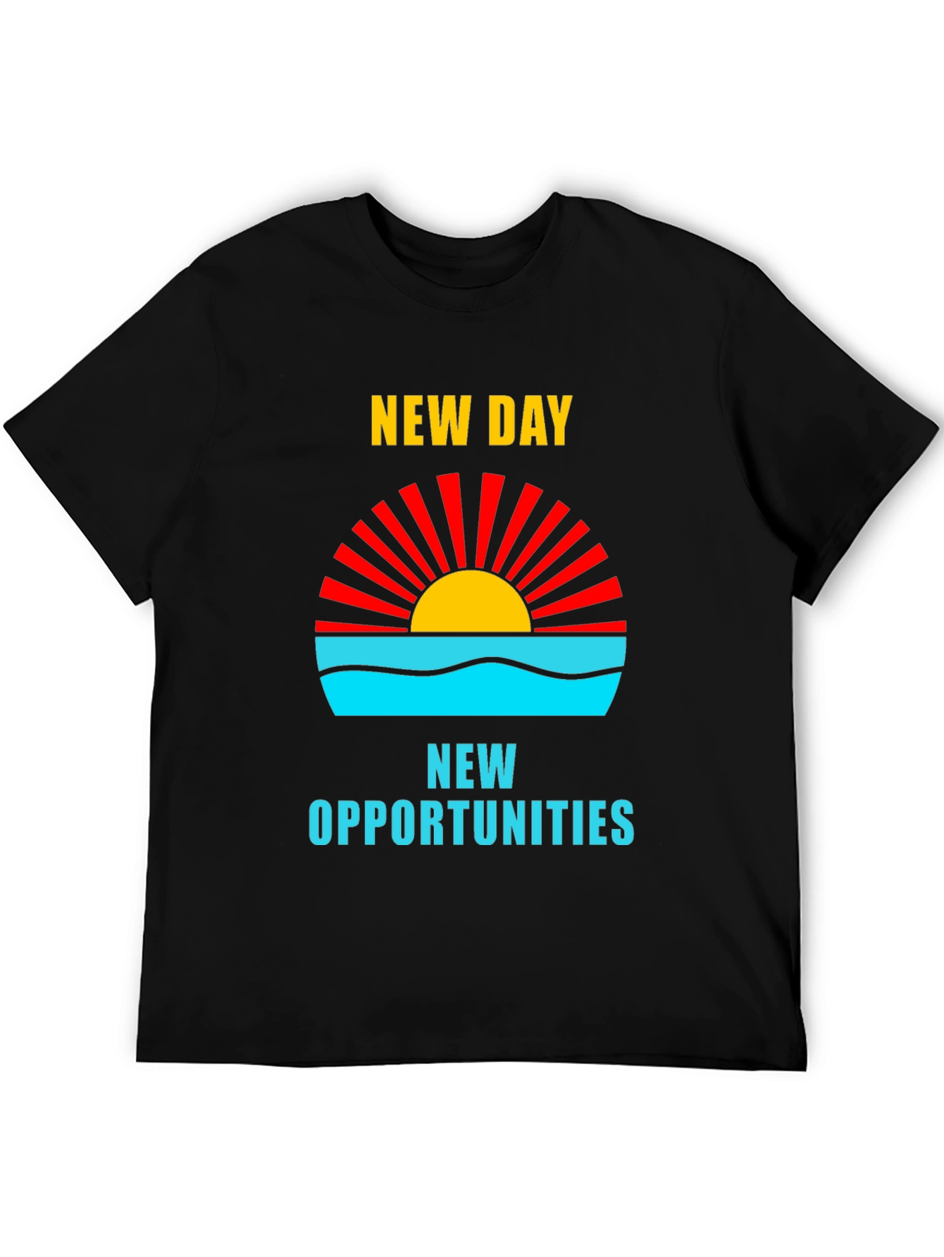 New Day New Opportunities Graphic Tee