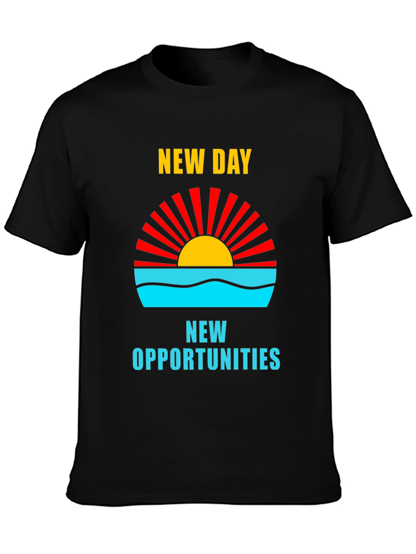 New Day New Opportunities Graphic Tee