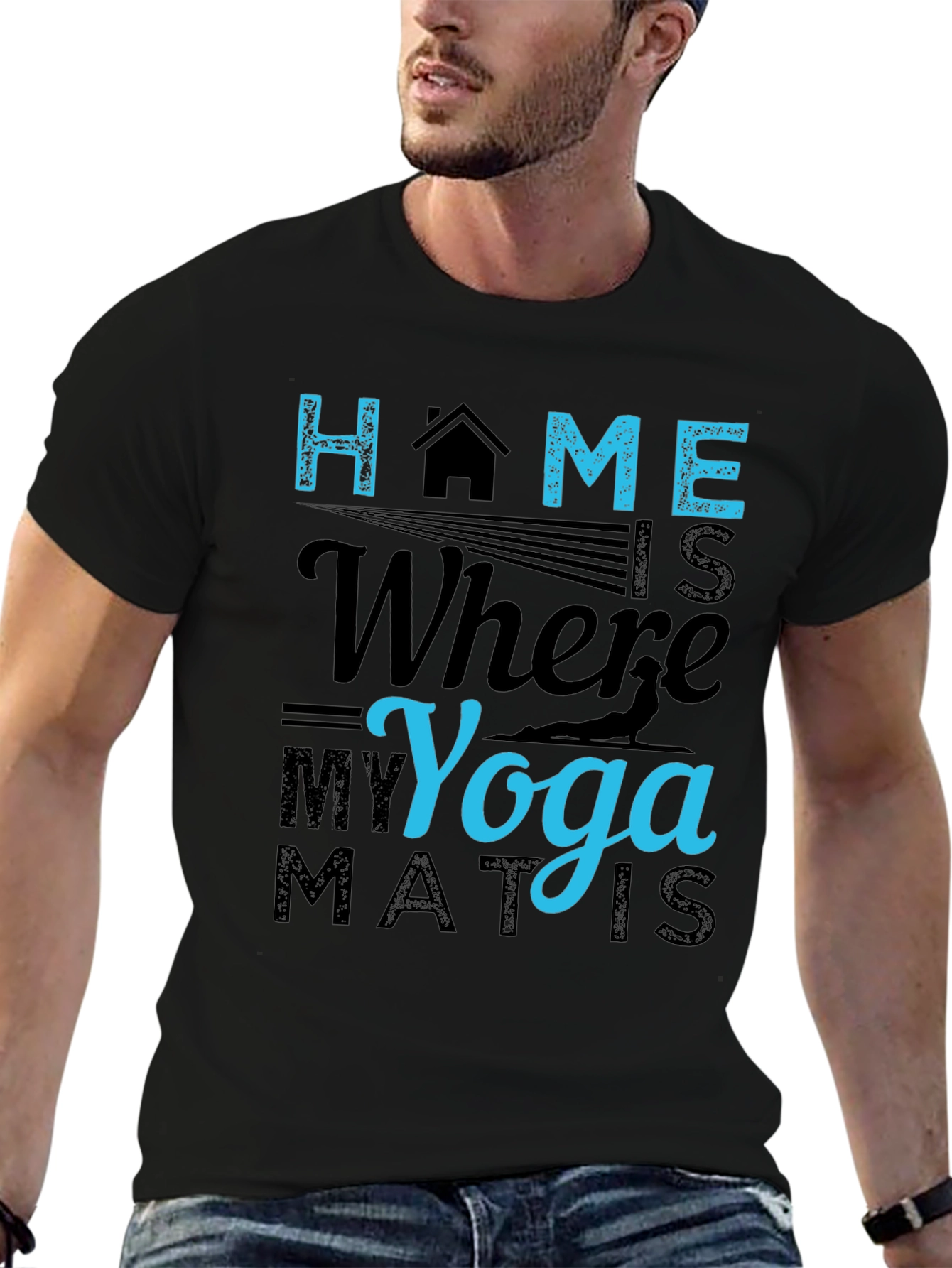 Home is Where My Yoga Mat Is T-Shirt