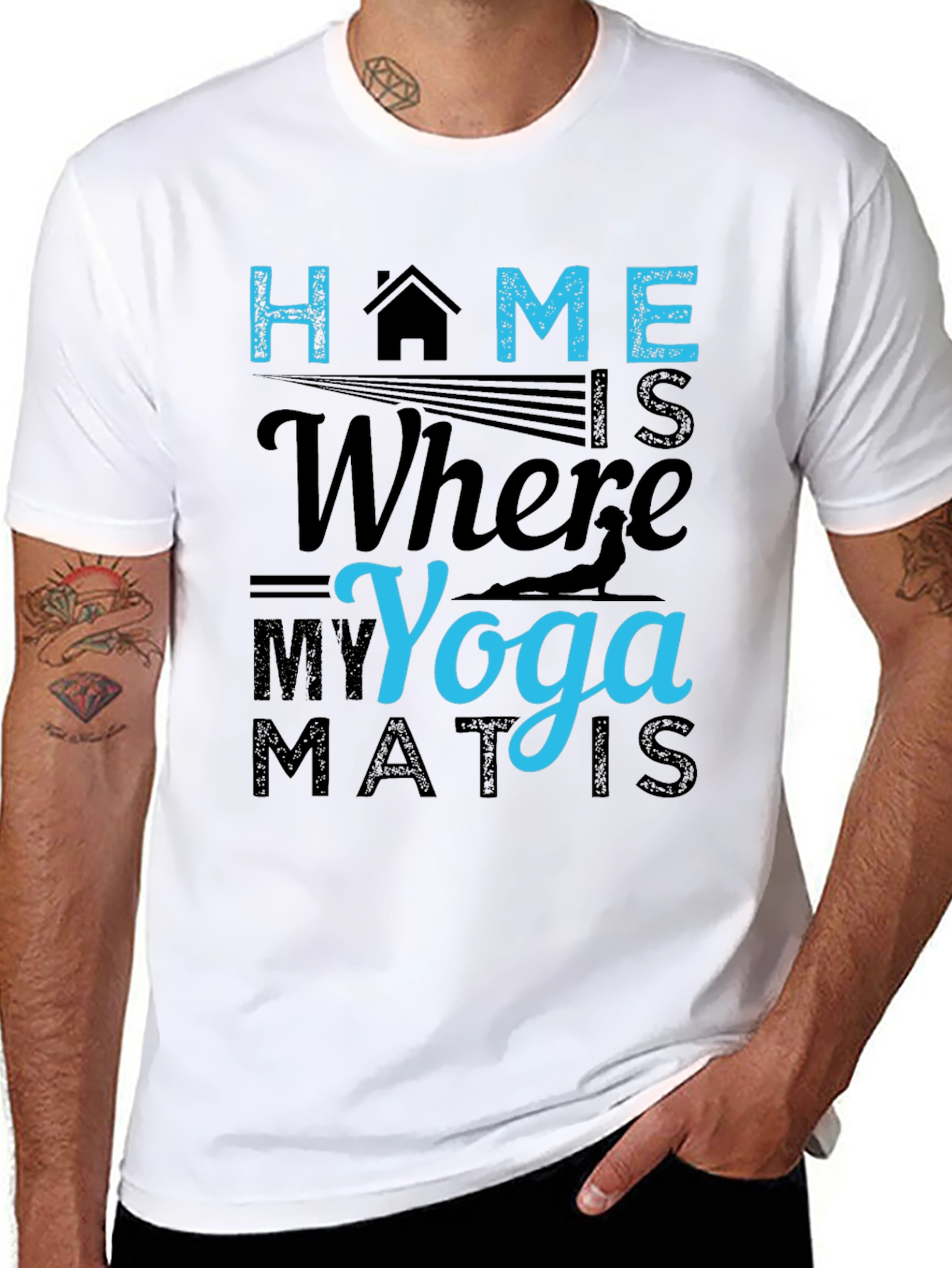 Home is Where My Yoga Mat Is T-Shirt
