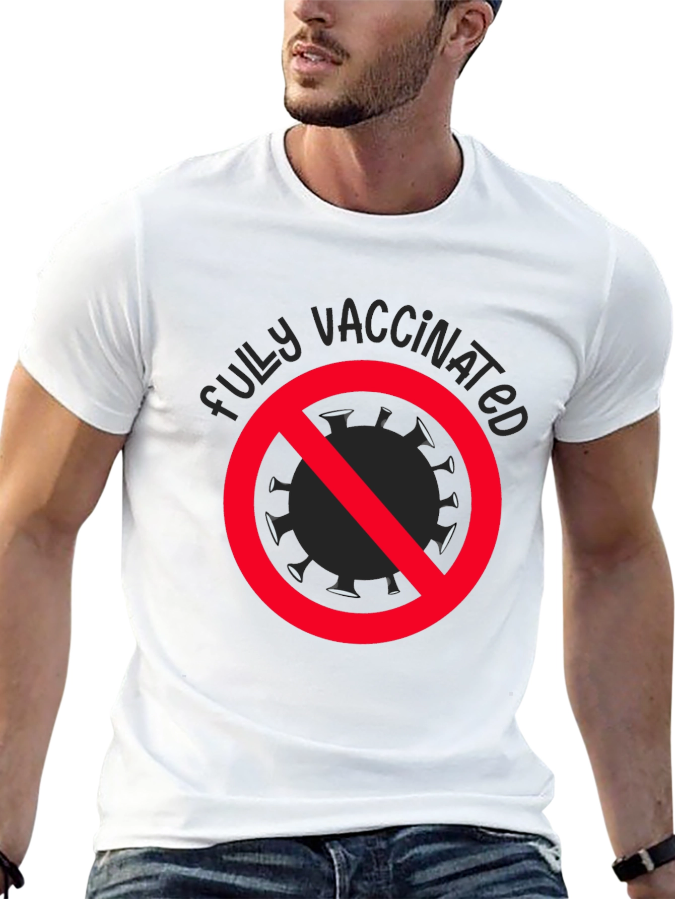 Fully Vaccinated T-Shirt - Anti-Virus Graphic Tee