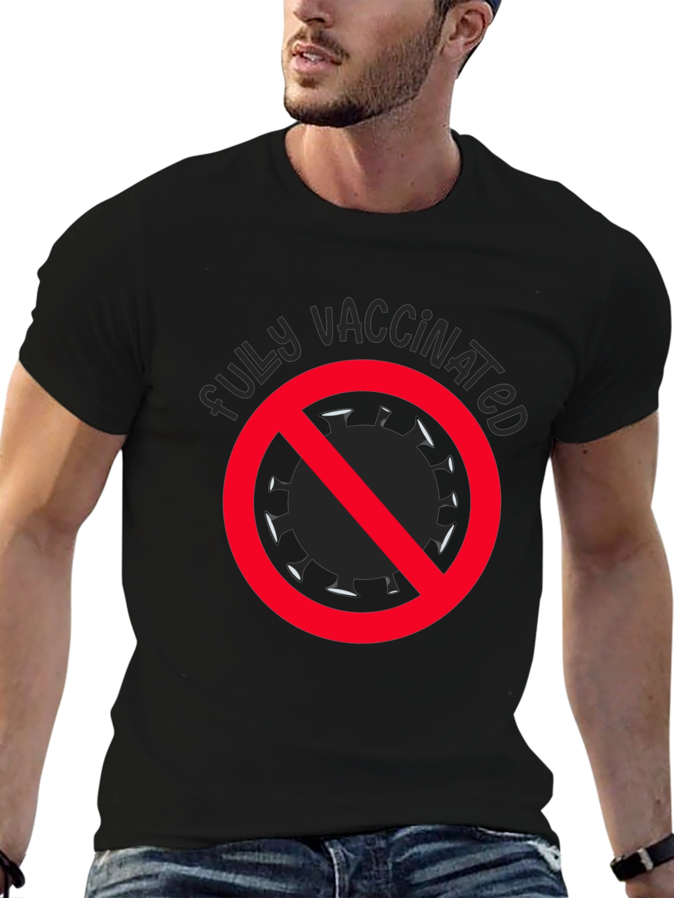 Fully Vaccinated T-Shirt - Anti-Virus Graphic Tee