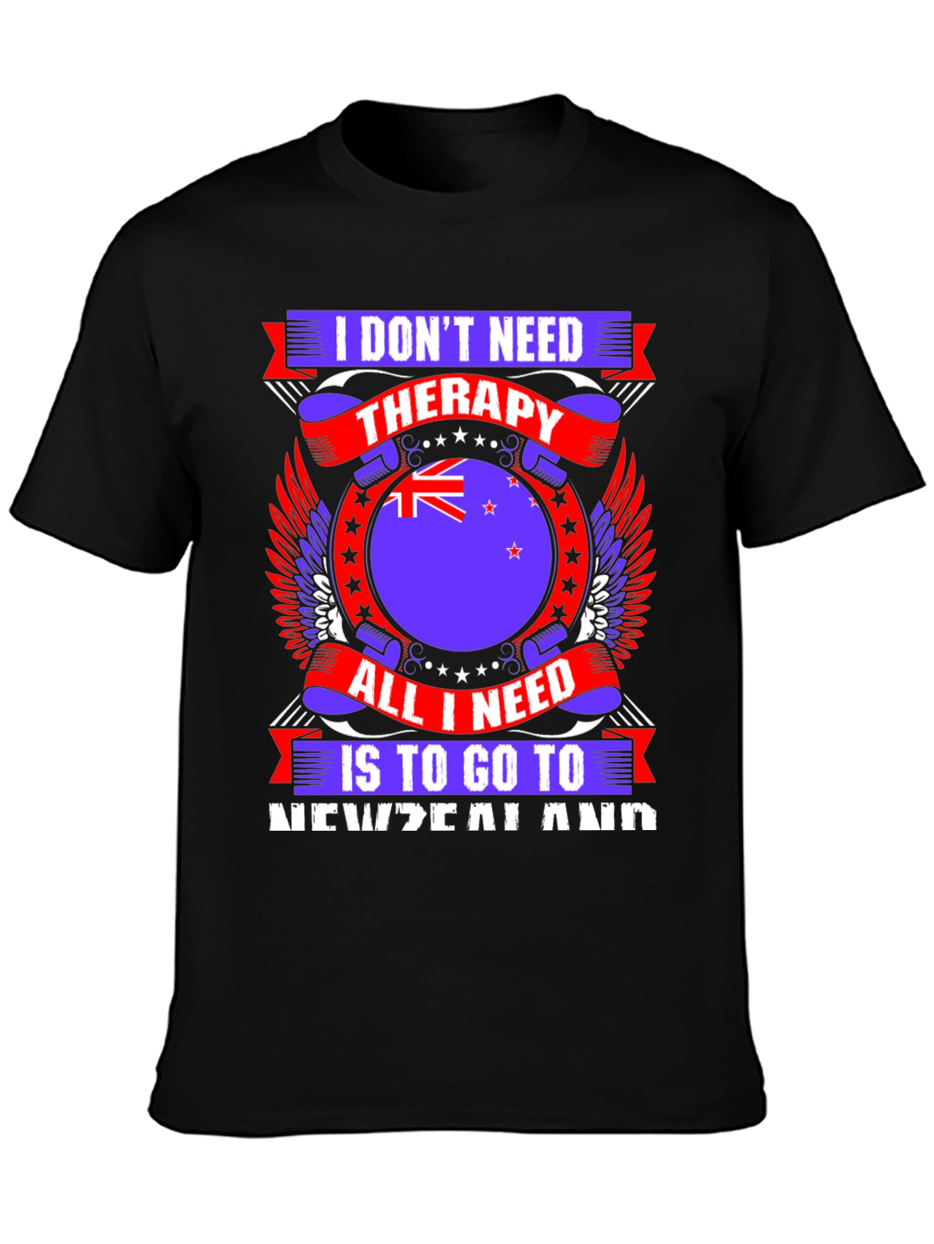 New Zealand Therapy Graphic Tee