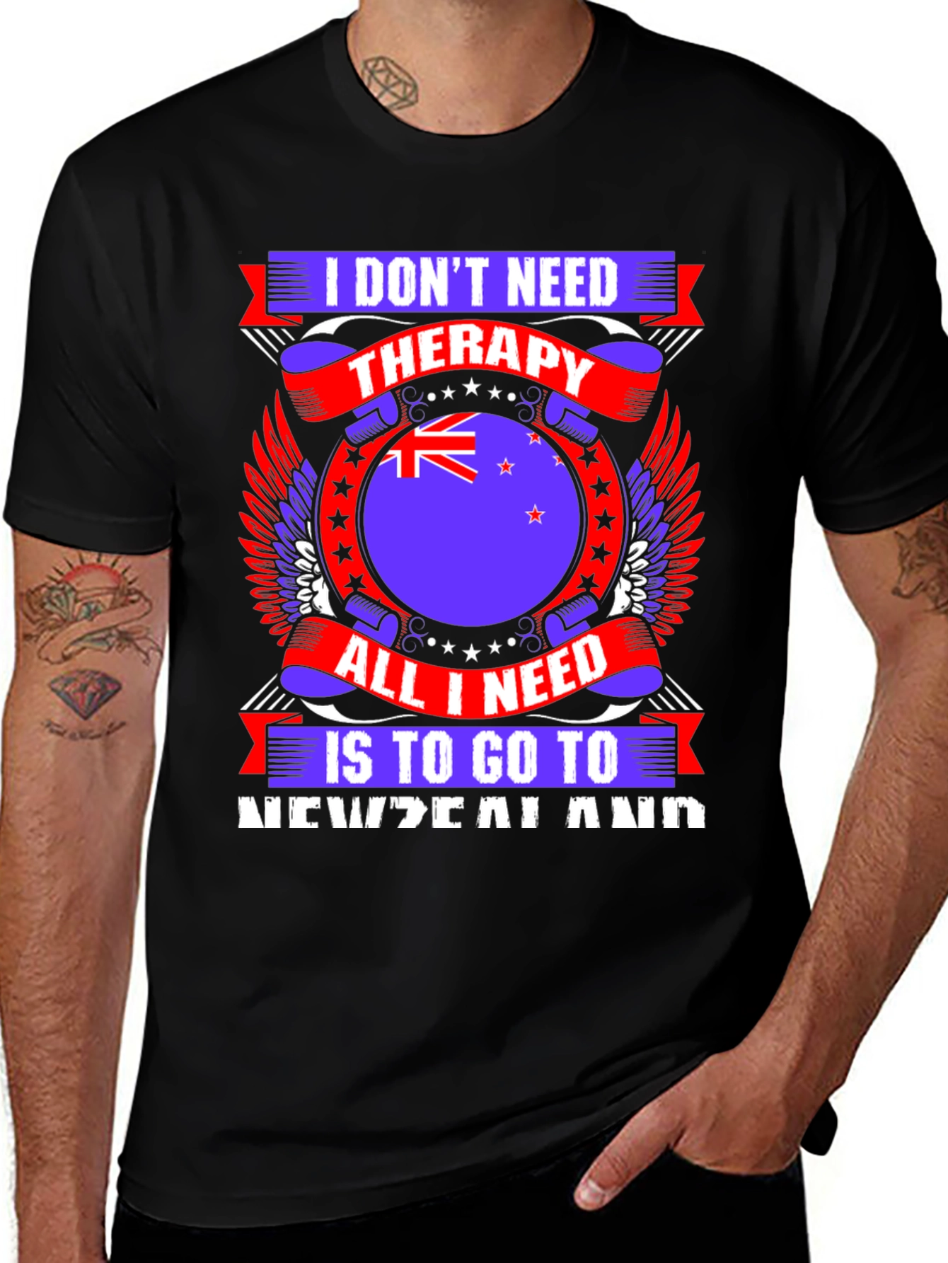 New Zealand Therapy Graphic Tee