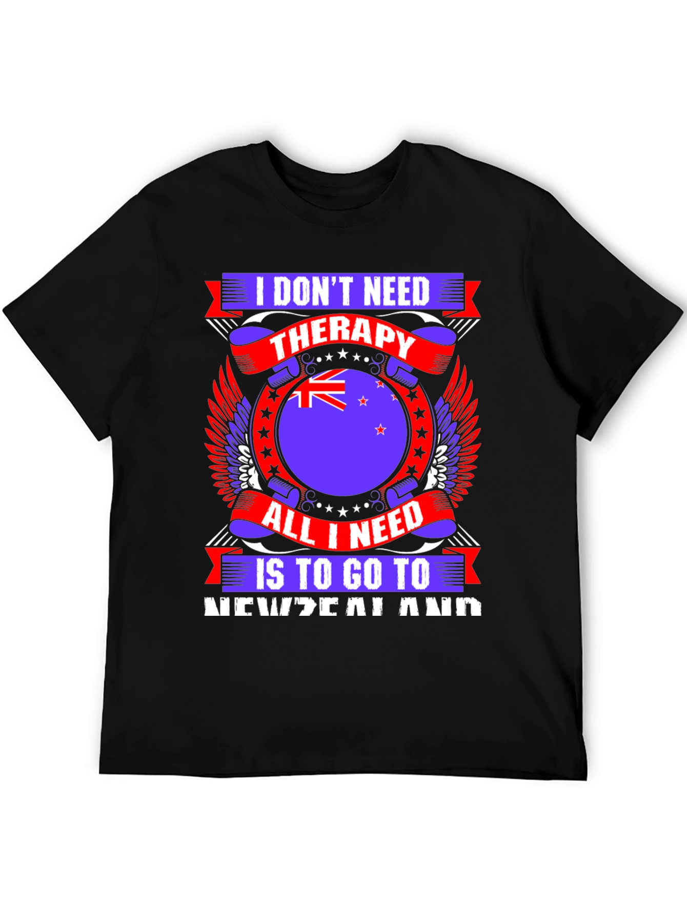 New Zealand Therapy Graphic Tee
