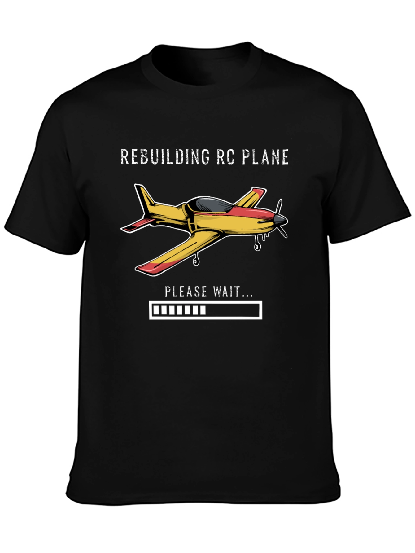 Rebuilding RC Plane T-Shirt - Hobbyist Aviation Tee