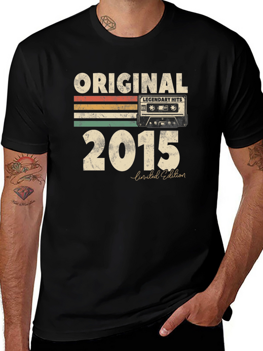 Original 2015 Legendary Hits Cassette Tape T-Shirt