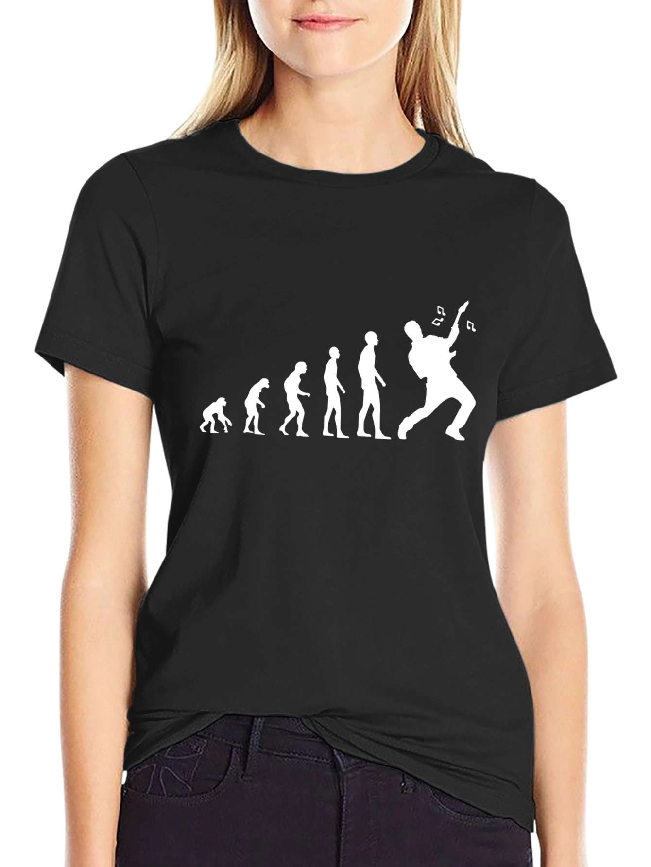 Evolution of a Guitarist T-Shirt - Black