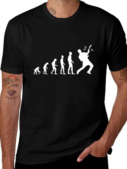 Evolution of a Guitarist T-Shirt - Black