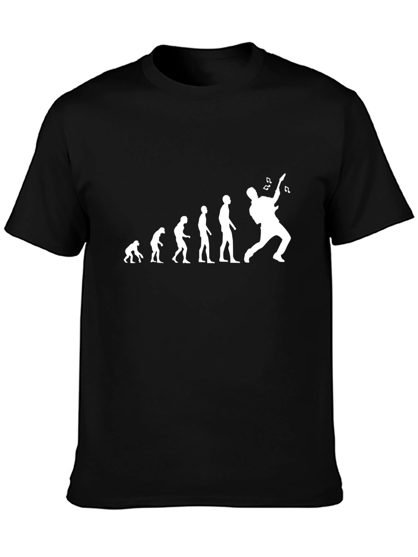 Evolution of a Guitarist T-Shirt - Black