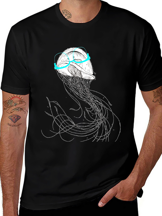 Jellyfish Spectacles T-Shirt - Unique Graphic Tee