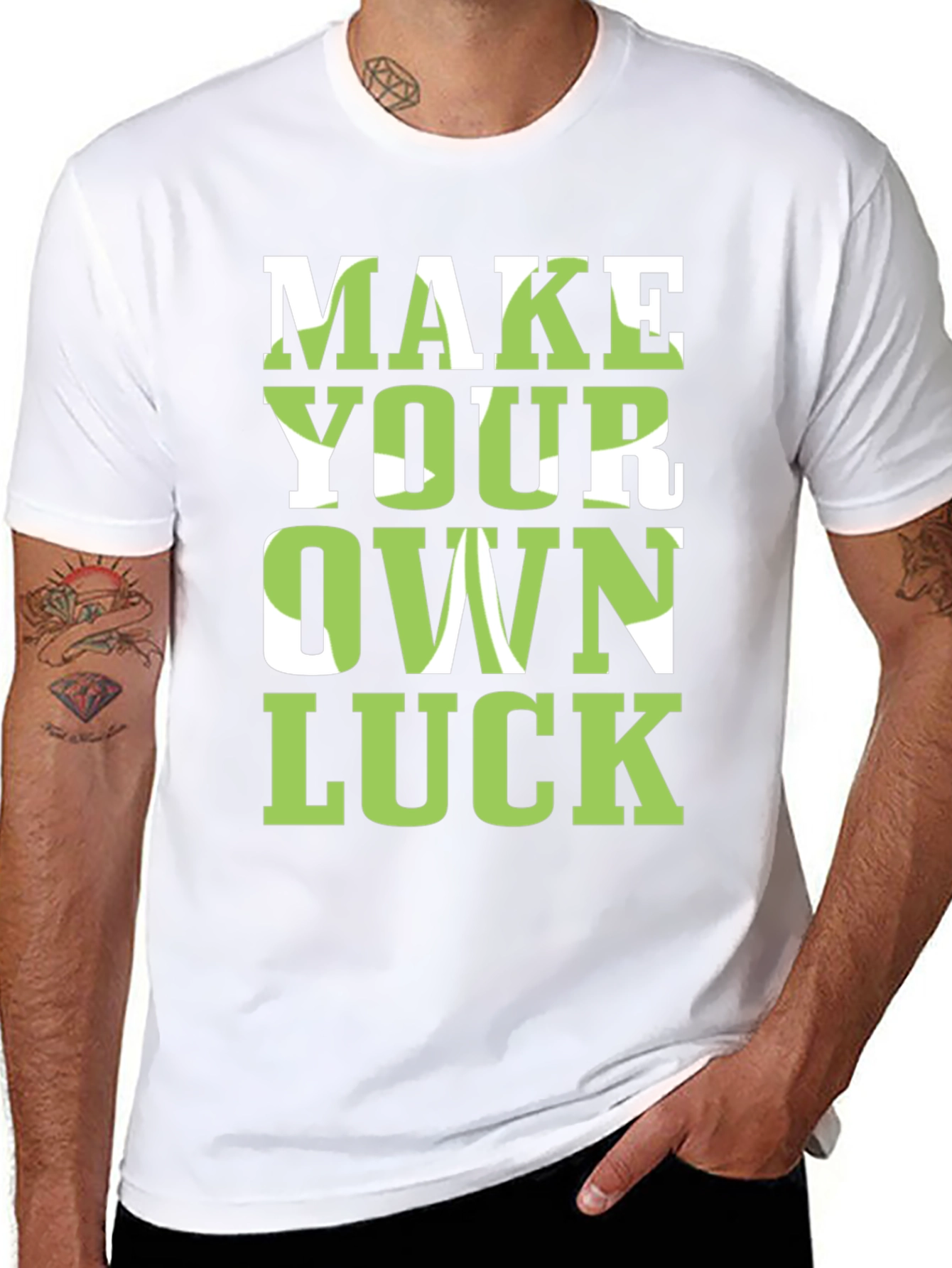 Make Your Own Luck Graphic Tee