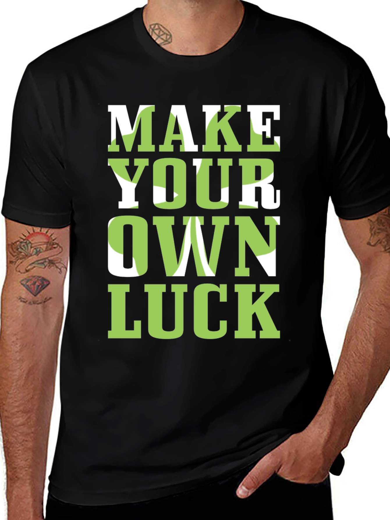 Make Your Own Luck Graphic Tee