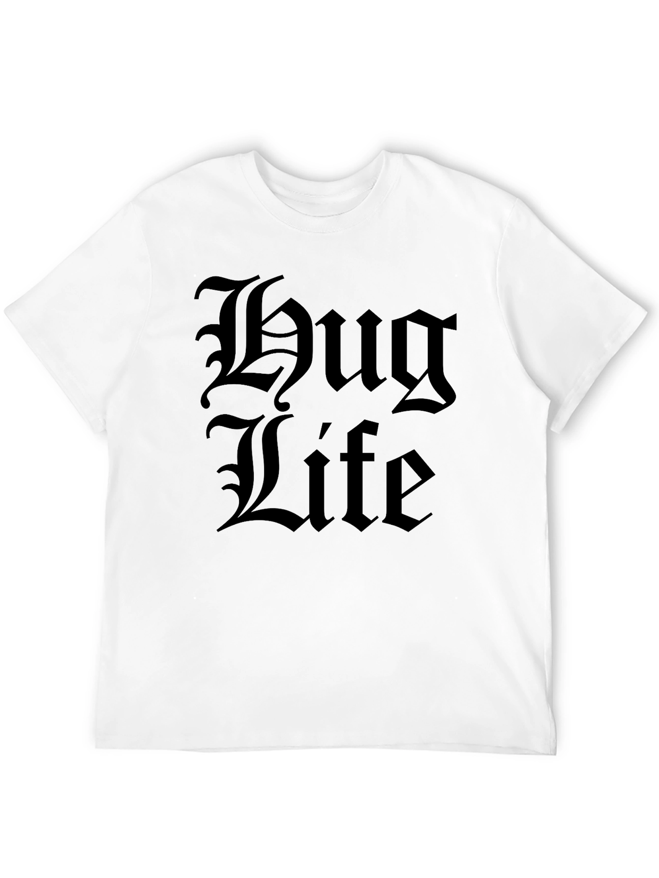 Thug Life Graphic Black T-Shirt