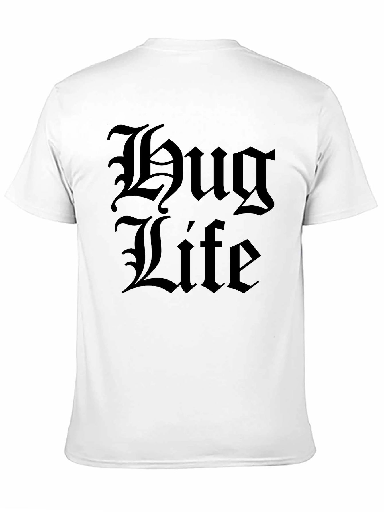 Thug Life Graphic Black T-Shirt