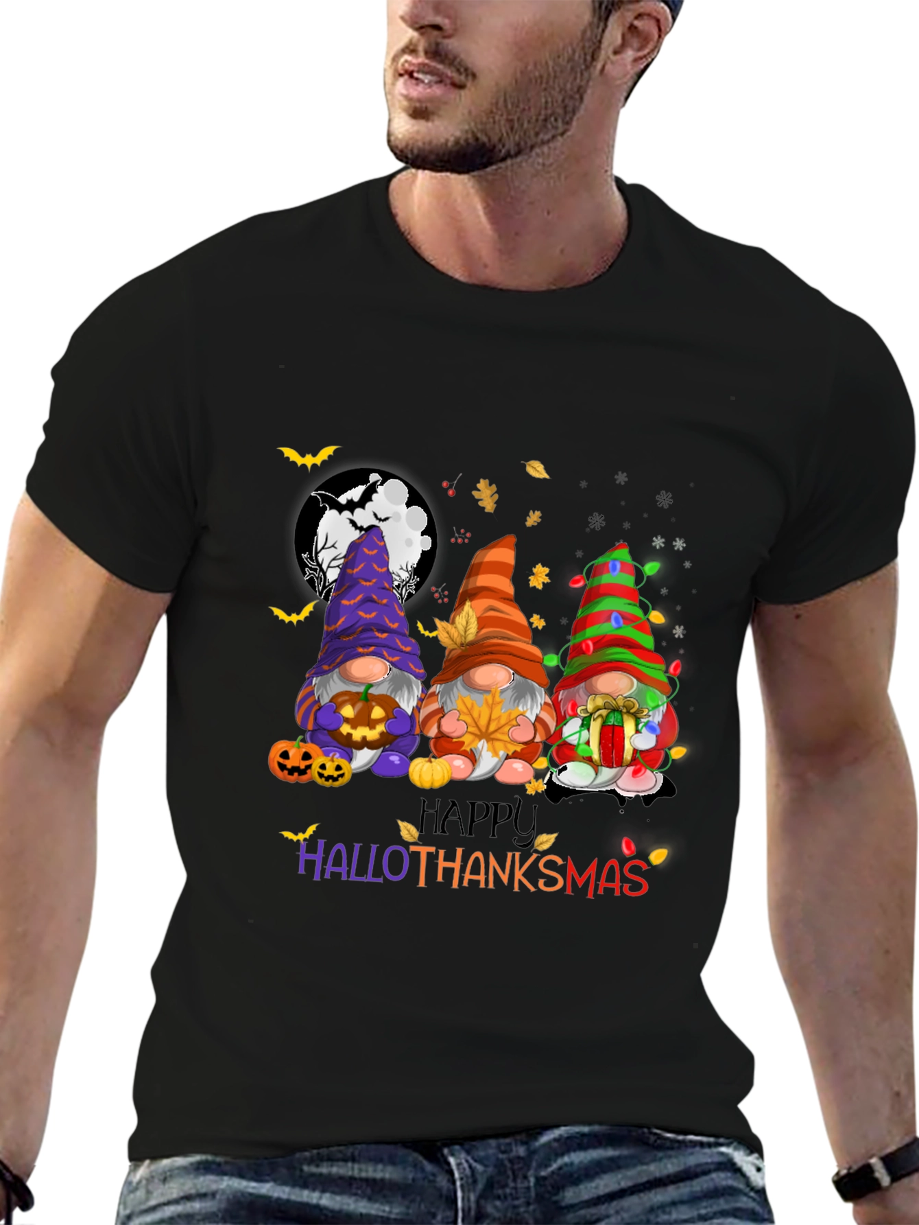 Happy Hallothanksmas T-Shirt
