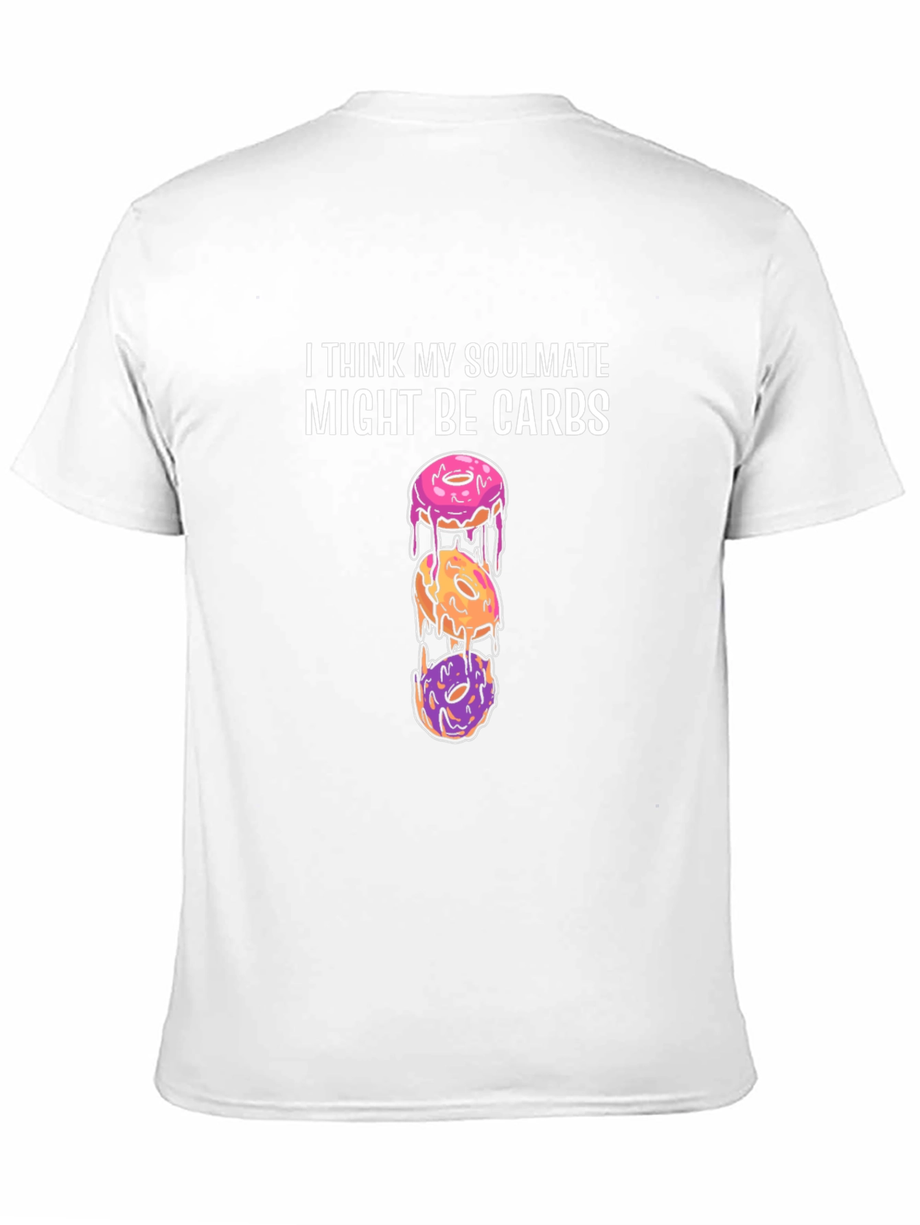 Soulmate Carbs Donut Humor Graphic Tee