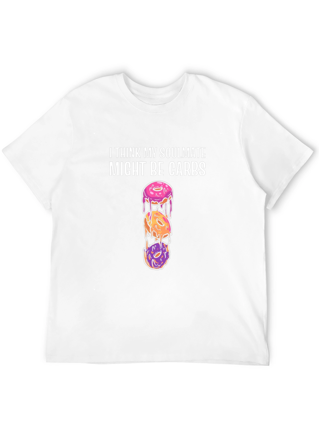 Soulmate Carbs Donut Humor Graphic Tee