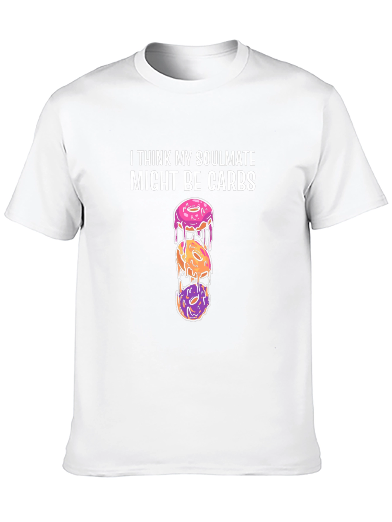 Soulmate Carbs Donut Humor Graphic Tee