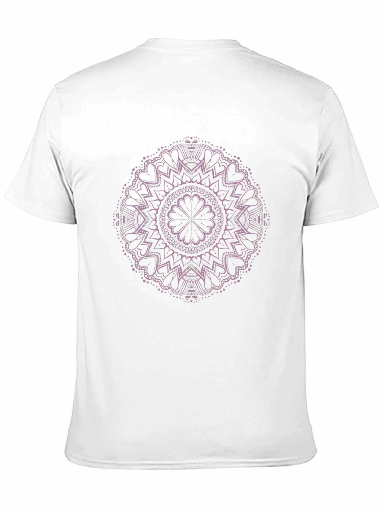 Clover Mandala Graphic Tee - Black