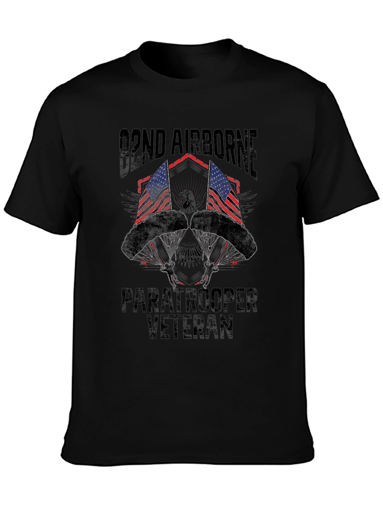 82nd Airborne Paratrooper Veteran T-Shirt