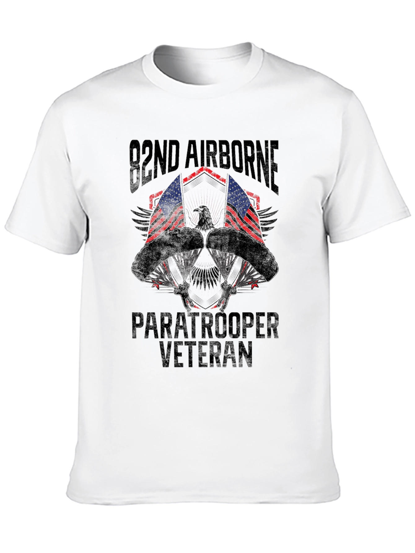 82nd Airborne Paratrooper Veteran T-Shirt