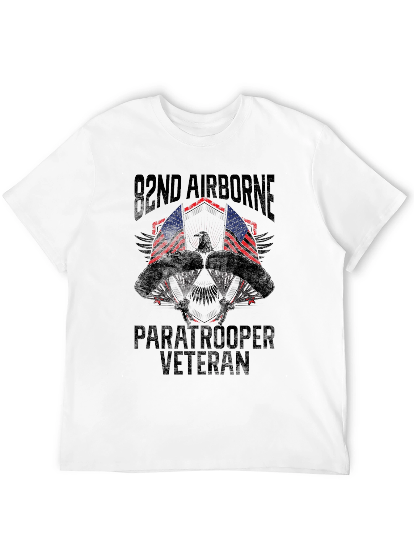 82nd Airborne Paratrooper Veteran T-Shirt