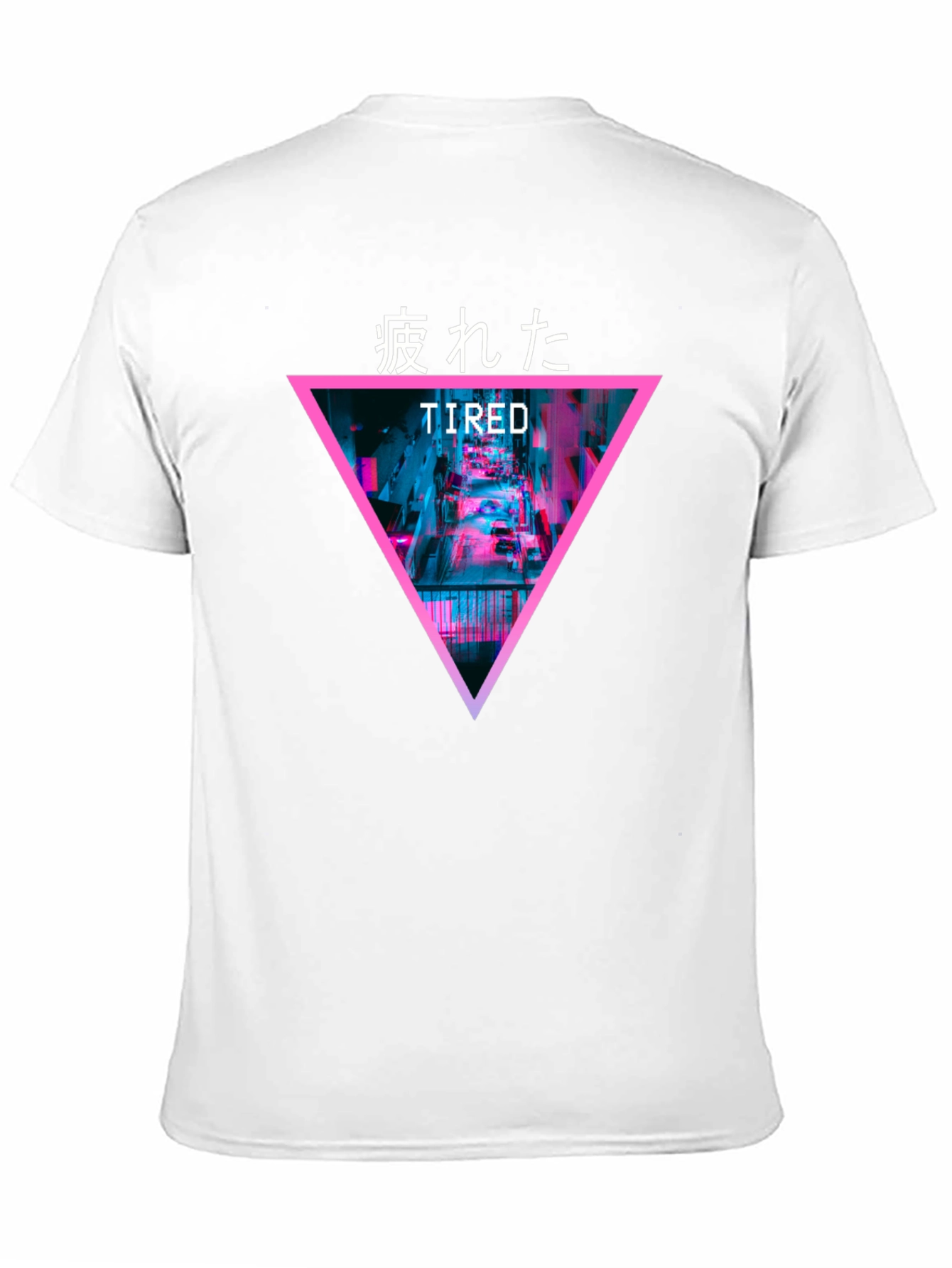 Tired Graphic Tee - Cyberpunk Streetwear Fashion
